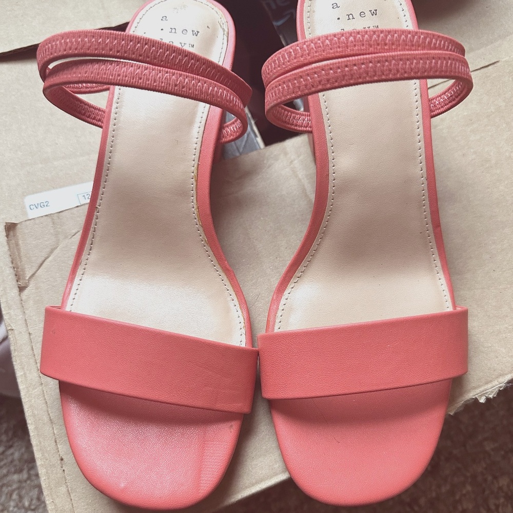 flamingo pink heels